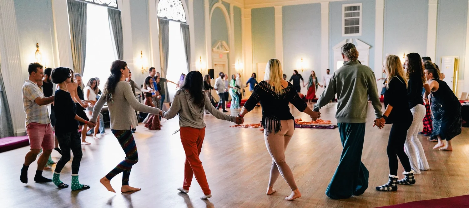 Community dance circle